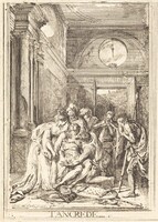 The Death of Tancred [left]