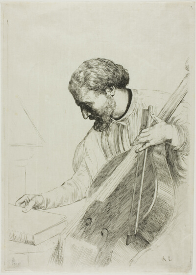 The Double Bass Player