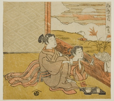 The Eighth Month (Sogetsu), from the series "Fashionable Twelve Months (Furyu juni tsuki)"