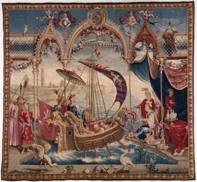 The Emperor Sailing from The Story of the Emperor of China