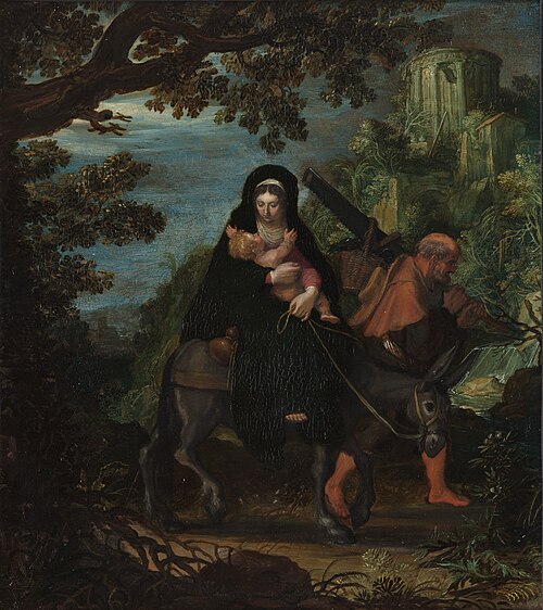 The flight into Egypt