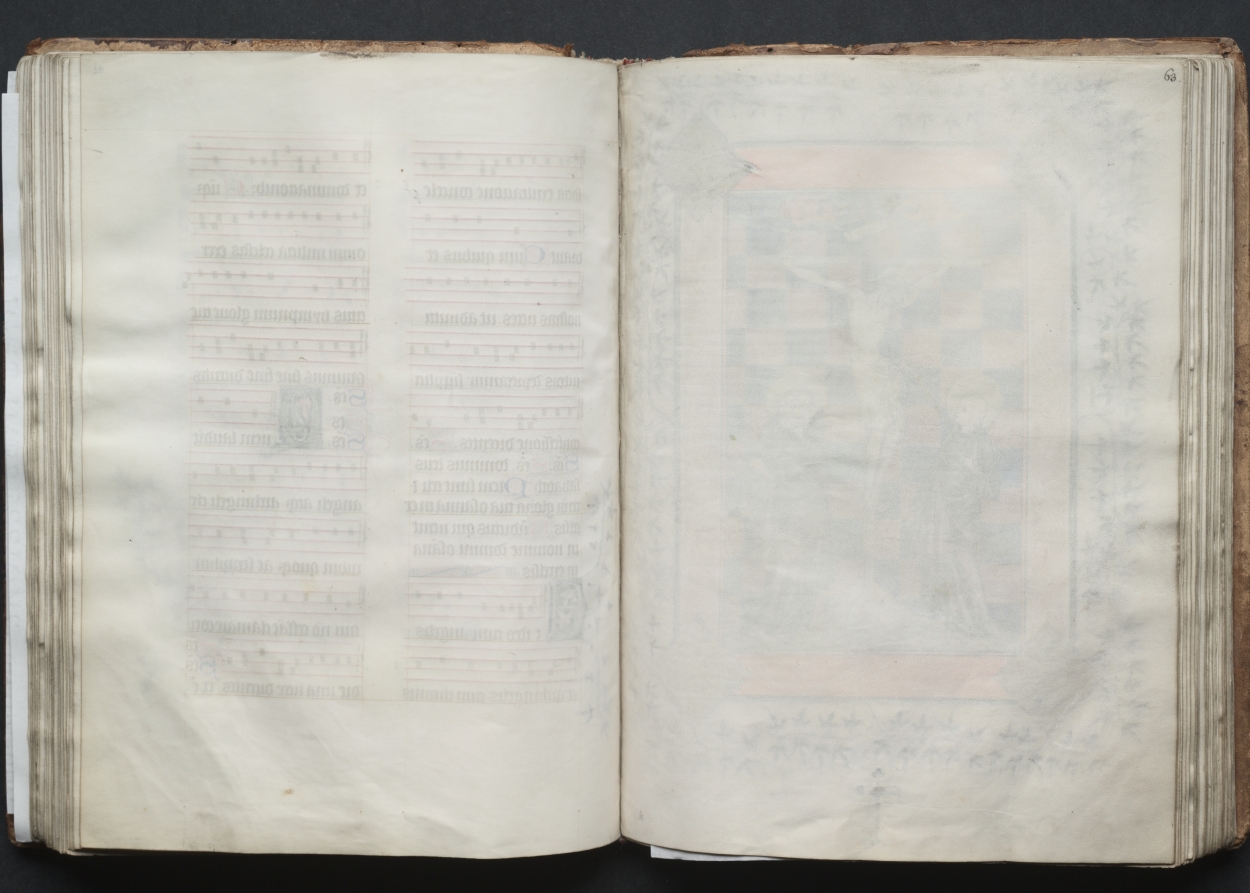 The Gotha Missal:  Fol. 62v, Text