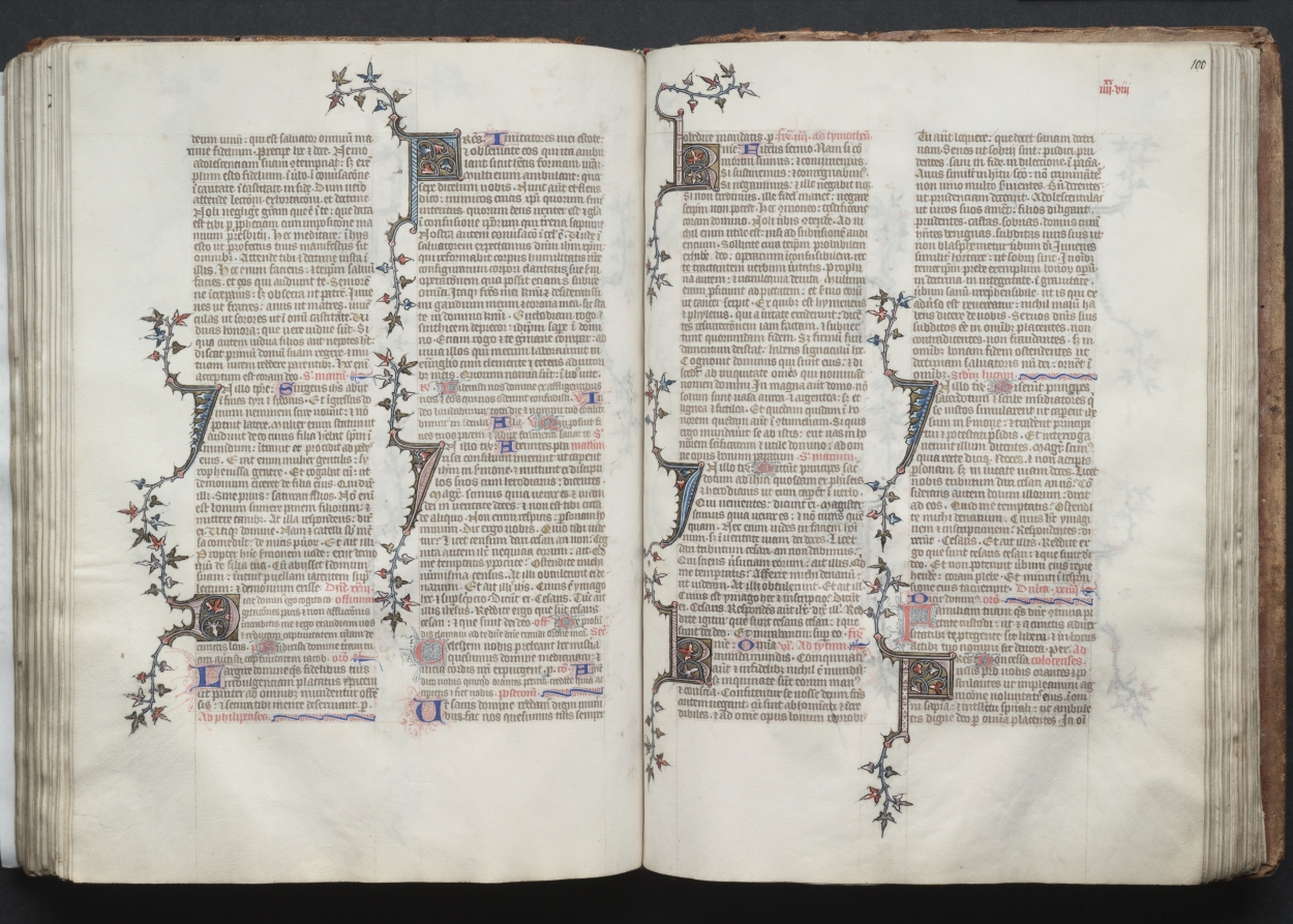 The Gotha Missal:  Fol. 99v, Text