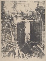 The Guard Gate, Gatun Lock