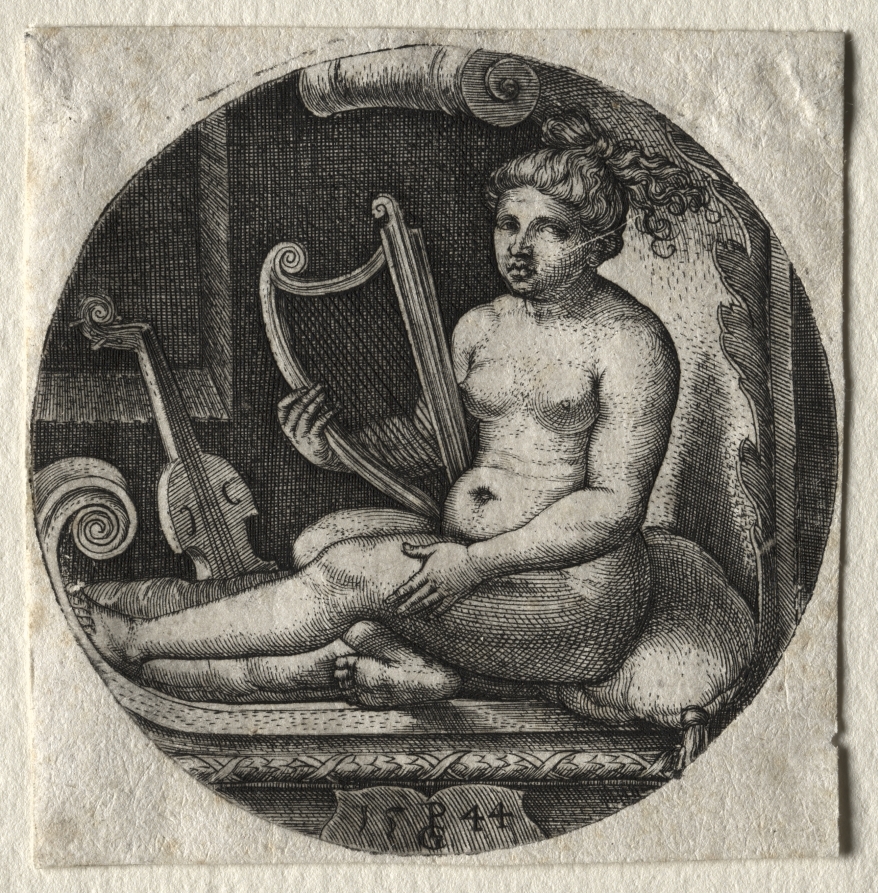The harpist