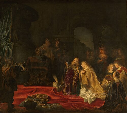 The idolatry of King Solomon