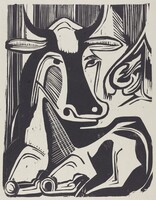 The Large Cow Lying Down (Grosse Liegende Kuh)