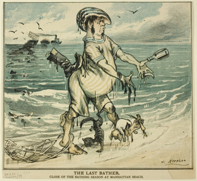 The Last Bather, from Puck