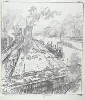 The Levee from Eads Bridge, St. Louis