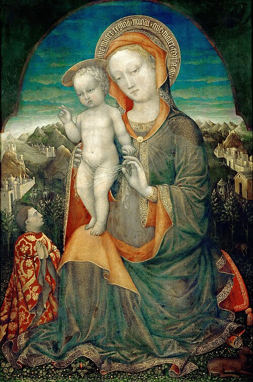 The Madonna of Humility Adored by a Prince of the House of Este