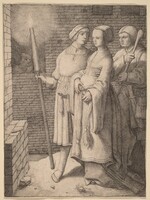 The Man with the Torch and a Woman Followed by a Fool