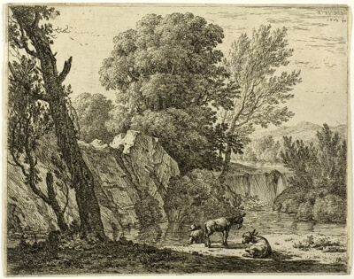The Packer with Two Donkeys