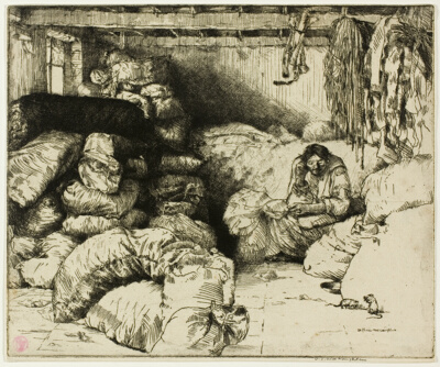 The Sleeping Rag Vendor