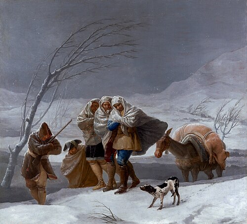 The Snowstorm (Winter)