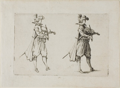 The Violin Player, from The Caprices