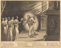 The Wise Virgins Carrying Their Lamps
