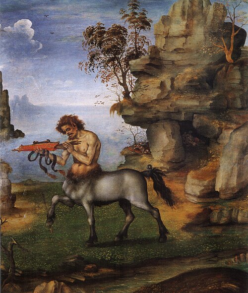 The Wounded Centaur (verso: the Birth of Venus?)