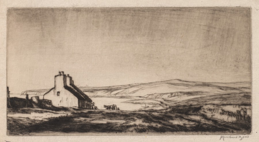 Third Study for 'The Ballantrae Road'