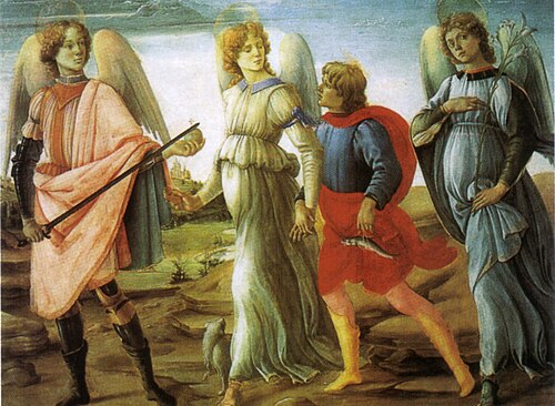 Three Angels and Young Tobias