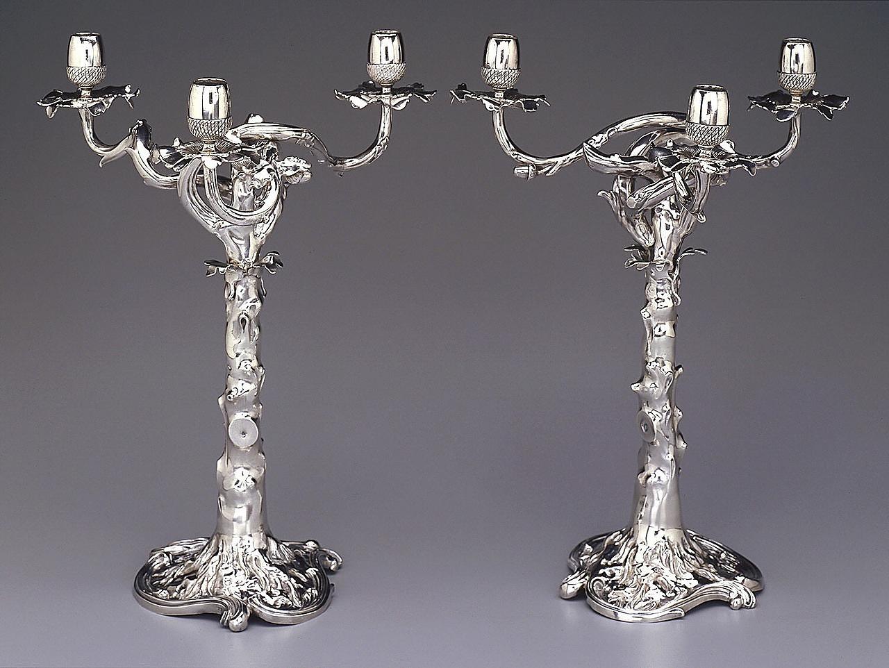 Three-Arm Candelabrum