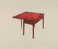 Three Leaf Gaming Table