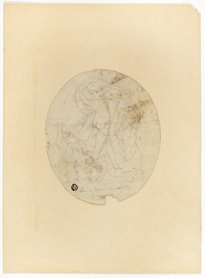 Three Nude Figures