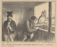 Tiens ... ma femme avec un monsieur ...