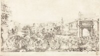 Triomphe de Pompee dans Rome