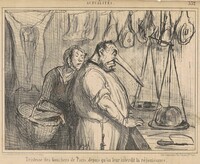 Tristesse des bouchers de Paris ...