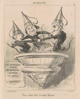 Trois saints dans le même bénitier