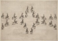 Twenty-Four Cavaliers in an Oval