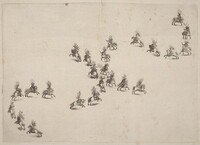 Twenty-Four Cavaliers in Double S Formation