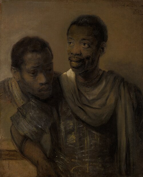 Two African men