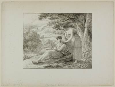 Two Figures in a Landscape