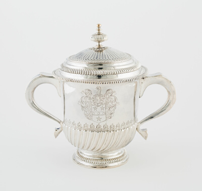 Two-Handled Cup with Cover