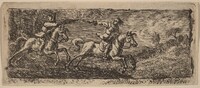 Two Horsemen Fighting