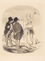 Two Men Amid Ruins