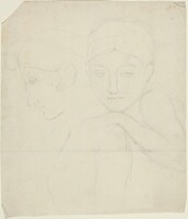 Two Women's Heads