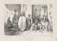 Un corps de garde peint par Decamps