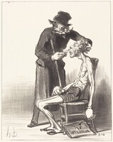 Un Lutteur malheureux