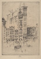 Union Square, Rainy Day