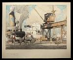 Unloading Ship at Bassen Docks