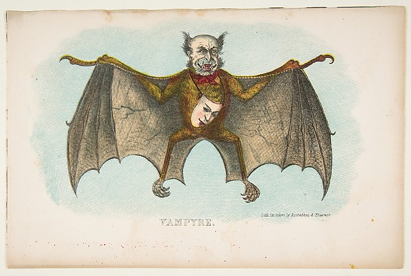 Vampyr, from "The Comic Natural History of the Human Race"