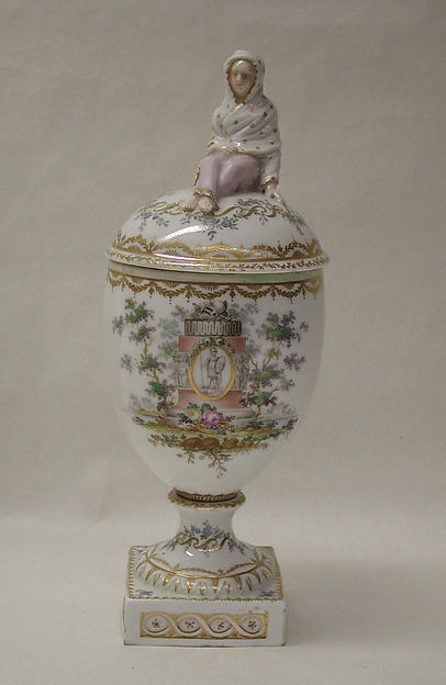 Vase with cover