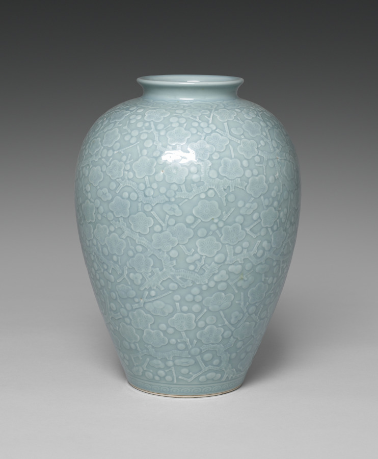 Vase with Plum Blossoms