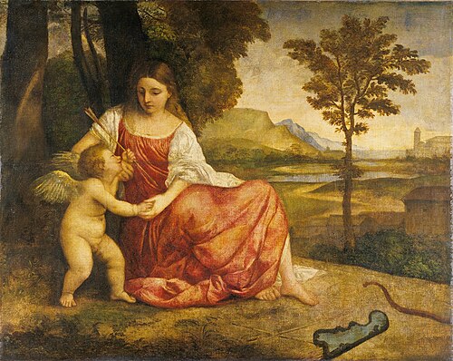 Venus and Cupid
