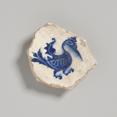 Vessel Fragment with Bird Decoration