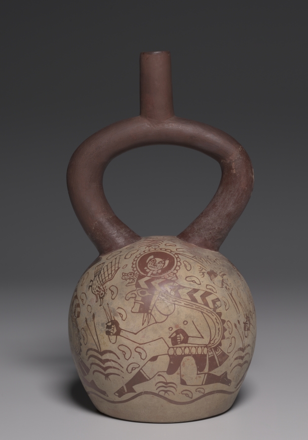 Vessel  with Running Figures