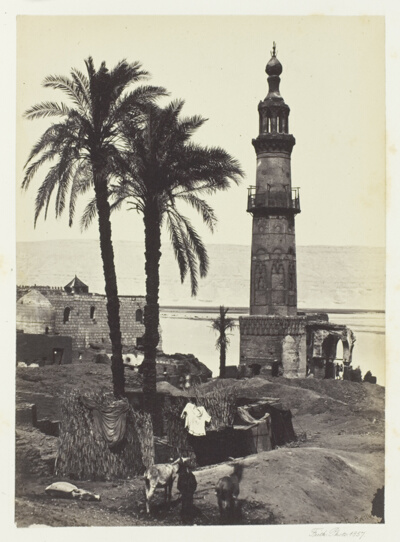 View at Girgeh, Upper Egypt