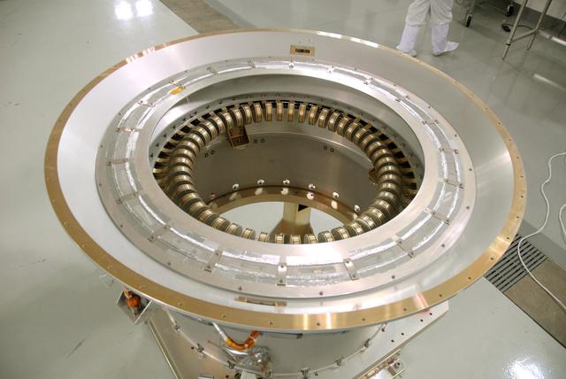 View of Flexure Springs on NASA WISE Spacecraft